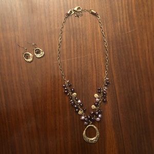 Coldwater Creek Necklace & Earrings